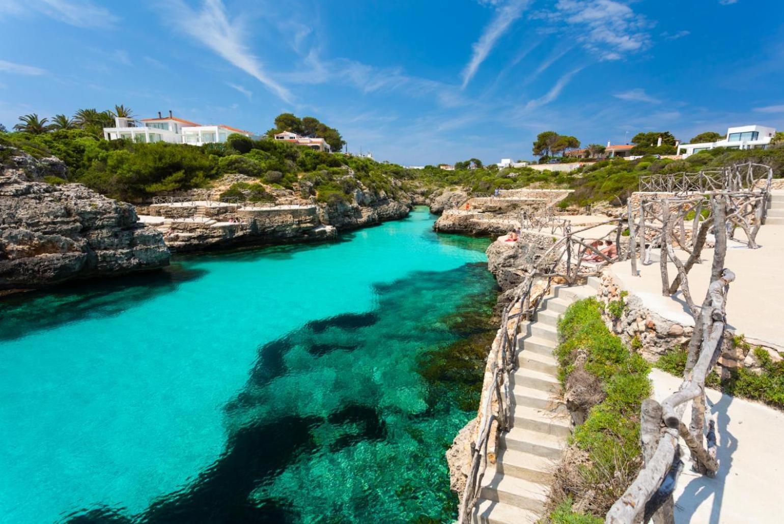 Villa Palmera Cala En Porter  Exteriör bild